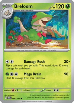 Breloom #6 — Pokemon Destined Rivals