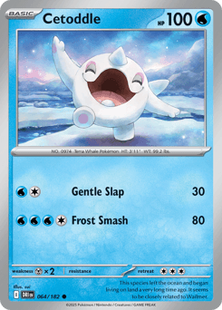 Cetoddle #64 — Pokemon Destined Rivals