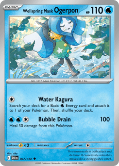 Wellspring Mask Ogerpon #67 — Pokemon Destined Rivals
