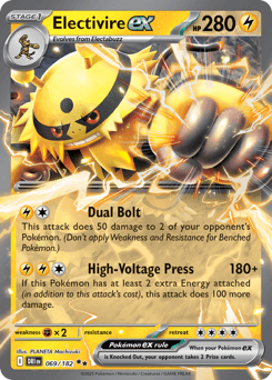 Electivire ex #69 — Pokemon Destined Rivals