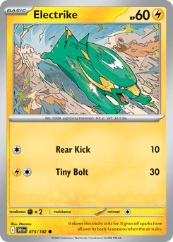 Electrike #75 — Pokemon Destined Rivals