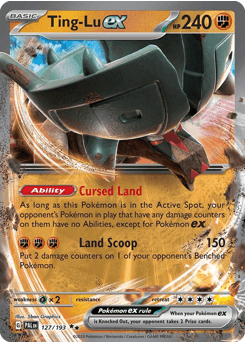 Ting-Lu ex #127 — Pokemon Paldea Evolved