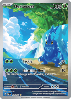 Heracross #194 — Pokemon Paldea Evolved