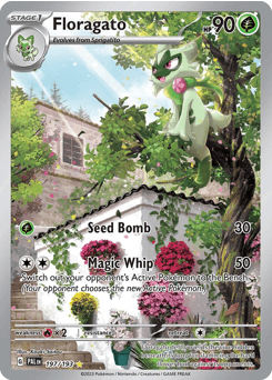 Floragato #197 — Pokemon Paldea Evolved