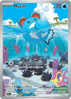 Marill #204 — Pokemon Paldea Evolved