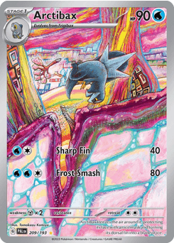 Arctibax #209 — Pokemon Paldea Evolved