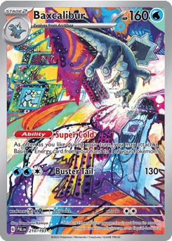 Baxcalibur #210 — Pokemon Paldea Evolved