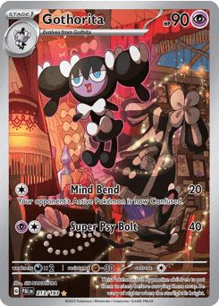 Gothorita #213 — Pokemon Paldea Evolved