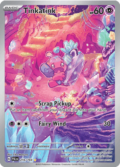 Tinkatink #216 — Pokemon Paldea Evolved