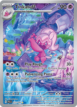 Tinkatuff #217 — Pokemon Paldea Evolved