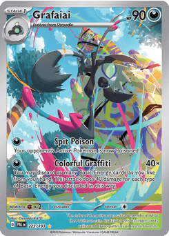 Grafaiai #223 — Pokemon Paldea Evolved