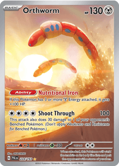 Orthworm #224 — Pokemon Paldea Evolved