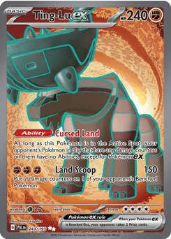 Ting-Lu ex #243 — Pokemon Paldea Evolved