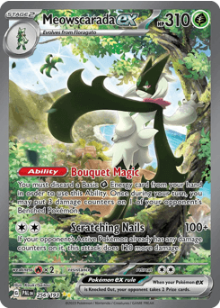 Meowscarada ex #256 — Pokemon Paldea Evolved