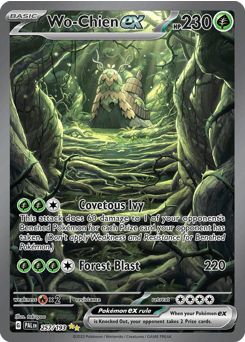 Wo-Chien ex #257 — Pokemon Paldea Evolved