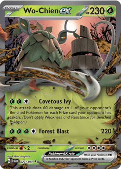 Wo-Chien ex #27 — Pokemon Paldea Evolved