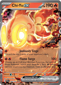 Chi-Yu ex #40 — Pokemon Paldea Evolved
