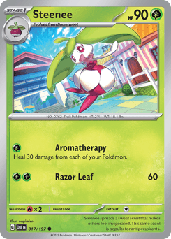 Steenee #17 — Pokemon Obsidian Flames
