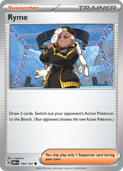 Ryme #194 — Pokemon Obsidian Flames