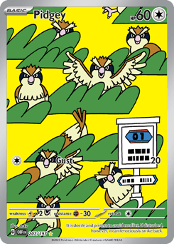Pidgey #207 — Pokemon Obsidian Flames