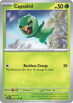 Capsakid #23 — Pokemon Obsidian Flames