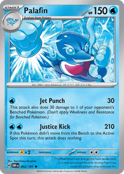 Palafin #62 — Pokemon Obsidian Flames