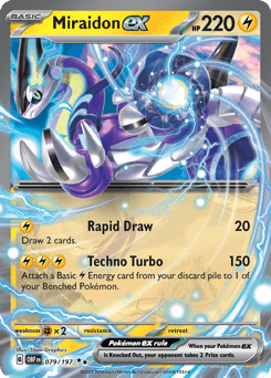 Miraidon ex #79 — Pokemon Obsidian Flames