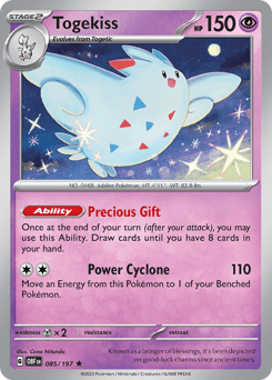Togekiss #85 — Pokemon Obsidian Flames
