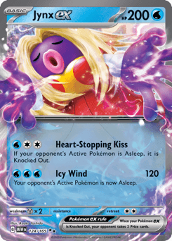 Jynx ex #124 — Pokemon Scarlet & Violet 151