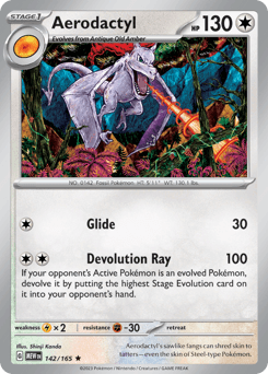 Aerodactyl #142 — Pokemon Scarlet & Violet 151