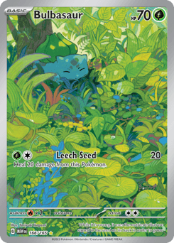 Bulbasaur #166 — Pokemon Scarlet & Violet 151