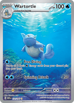 Wartortle #171 — Pokemon Scarlet & Violet 151