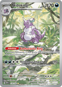 Nidoking #174 — Pokemon Scarlet & Violet 151
