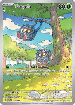 Tangela #178 — Pokemon Scarlet & Violet 151