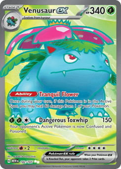 Venusaur ex #182 — Pokemon Scarlet & Violet 151