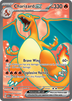 Charizard ex #183 — Pokemon Scarlet & Violet 151