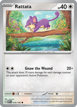 Rattata #19 — Pokemon Scarlet & Violet 151