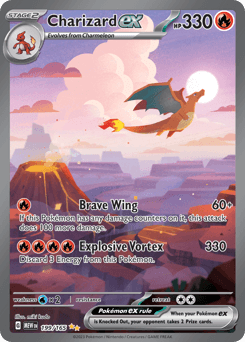 Charizard ex #199 — Pokemon Scarlet & Violet 151