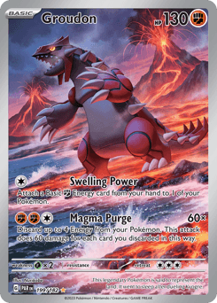 Groudon #199 — Pokemon Paradox Rift