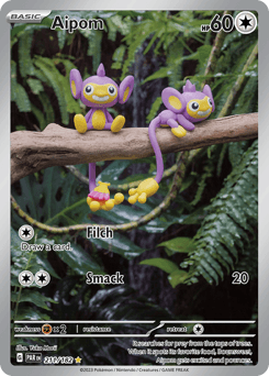 Aipom #211 — Pokemon Paradox Rift