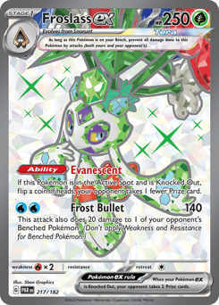 Froslass ex #217 — Pokemon Paradox Rift