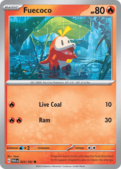 Fuecoco #23 — Pokemon Paradox Rift