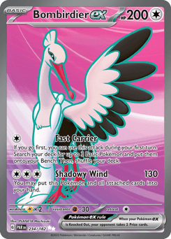 Bombirdier ex #234 — Pokemon Paradox Rift