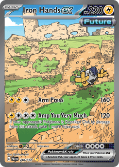Iron Hands ex #248 — Pokemon Paradox Rift