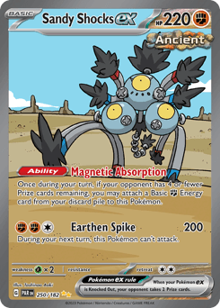 Sandy Shocks ex #250 — Pokemon Paradox Rift