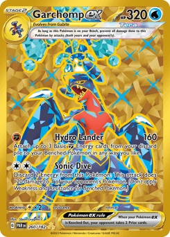 Garchomp ex #260 — Pokemon Paradox Rift