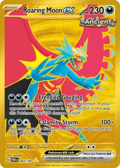 Roaring Moon ex #262 — Pokemon Paradox Rift