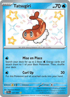Tatsugiri #127 — Pokemon Paldean Fates