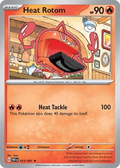 Heat Rotom #13 — Pokemon Paldean Fates