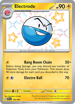 Electrode #134 — Pokemon Paldean Fates